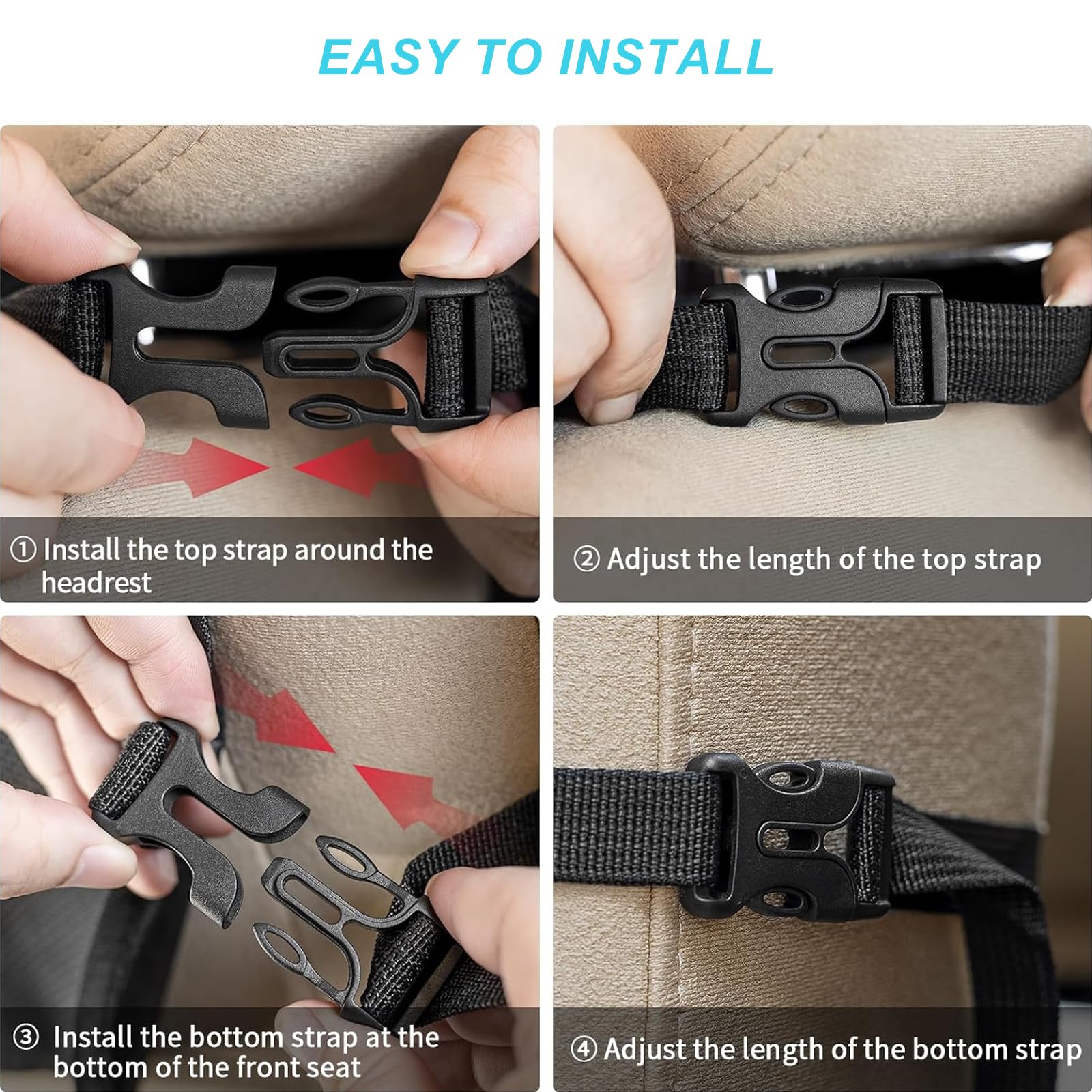 Matenf travel-friendly setup reduces in-car clutter for family trips