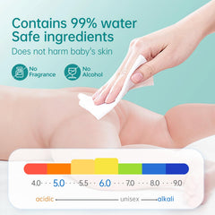 Maternella hypoallergenic wipes designed for sensitive newborn skin.