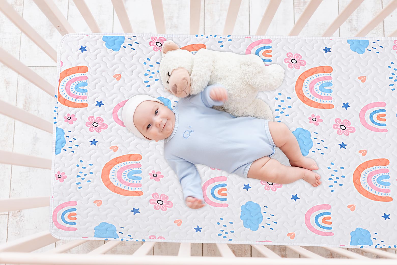 MatLeya machine washable pack n play sheet for easy cleanup