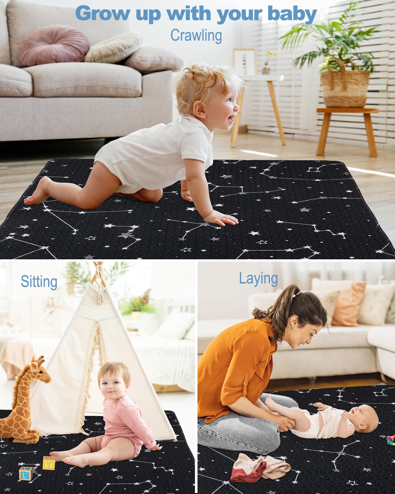 MatLeya non-slip back keeps mat in place on the floor.