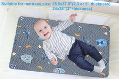 MatLeya Protective cover shields folding mattress from spills and messes