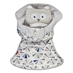Mattel replacement seat pad for Fisher-Price FP63, owl gray white design for soft support