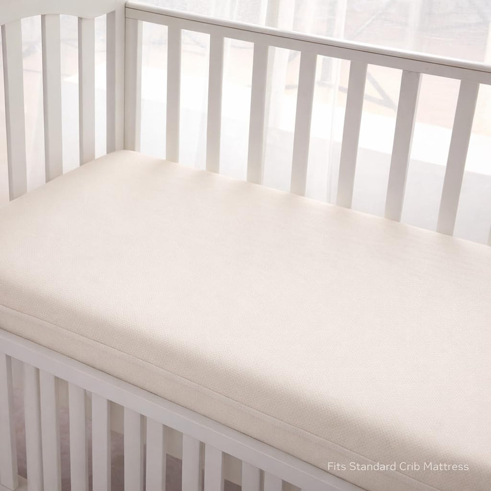 MATTSHIELD ORIGINAL waterproof crib protector keeps surface dry