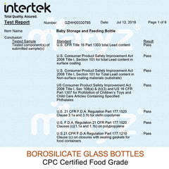 Matyz leak-proof lid and seal on the glass bottle for travel.