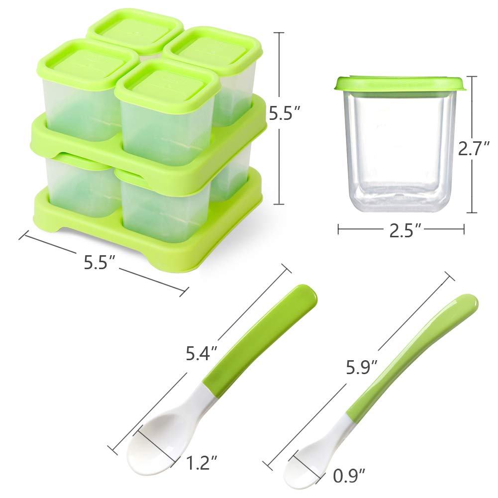 Matyz microwave-safe BPA-free containers simplify reheating baby meals.
