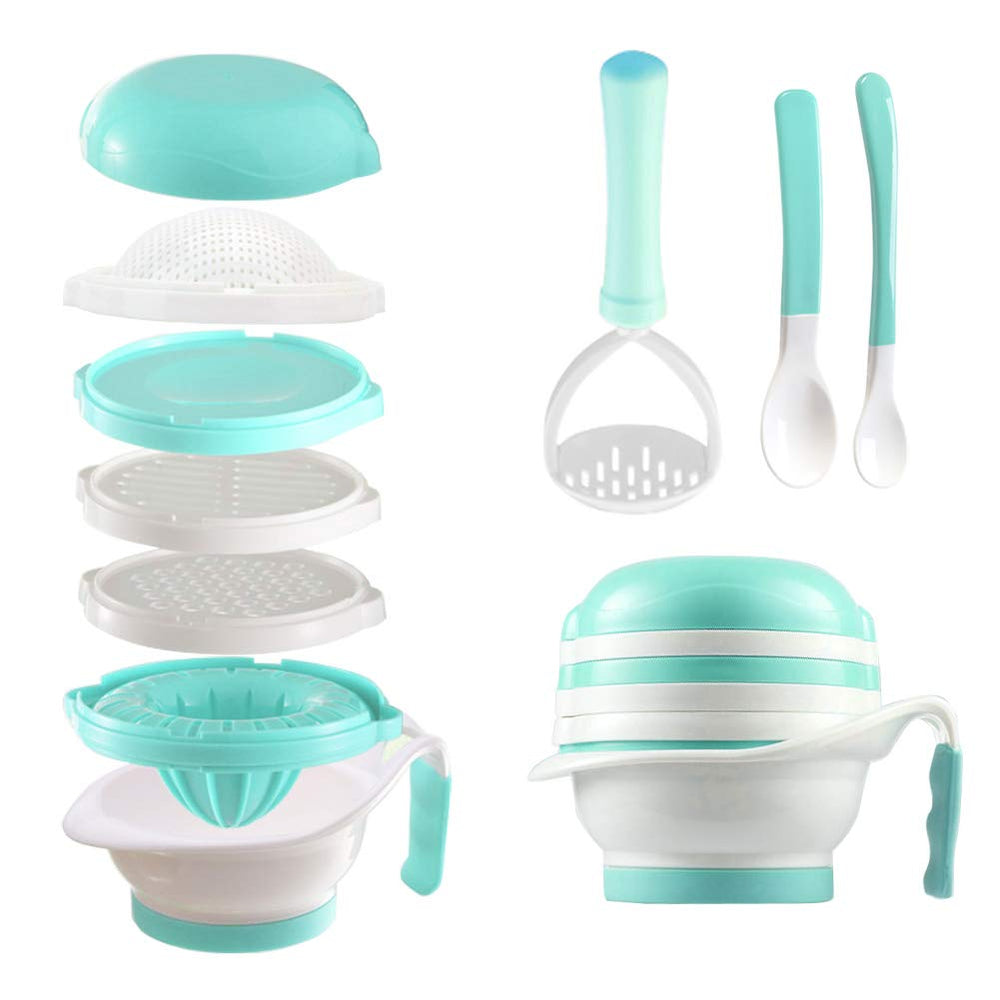 Matyz baby food maker mash bowl for stable, mess-free mashing and mixing.