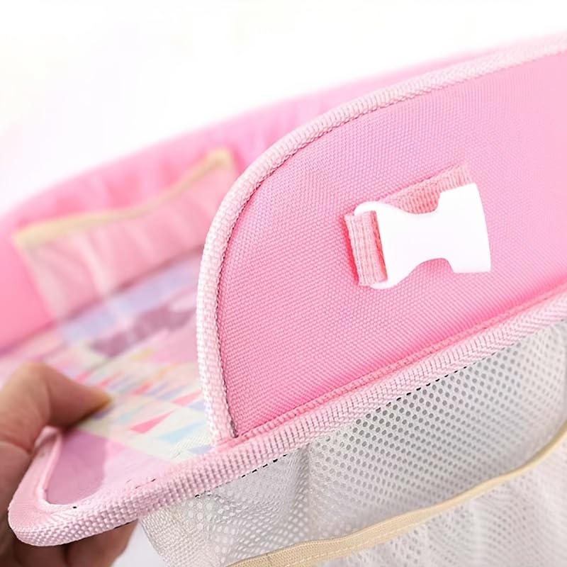 Mautopily Kids Travel Tray with dry erase board for quick drawings and notes during flights.
