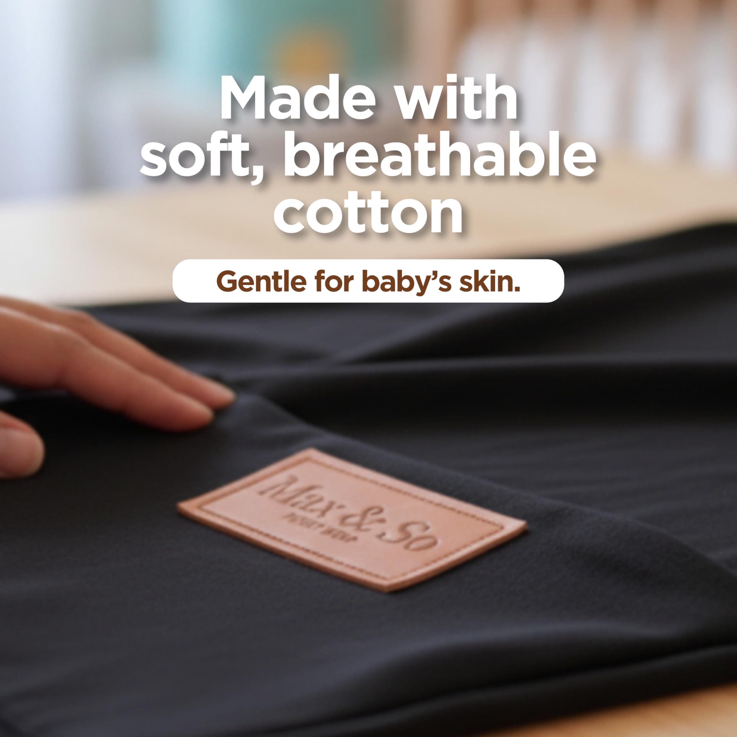 Max&amp;So Baby Wrap supports babies 8 to 35 lbs for versatile use