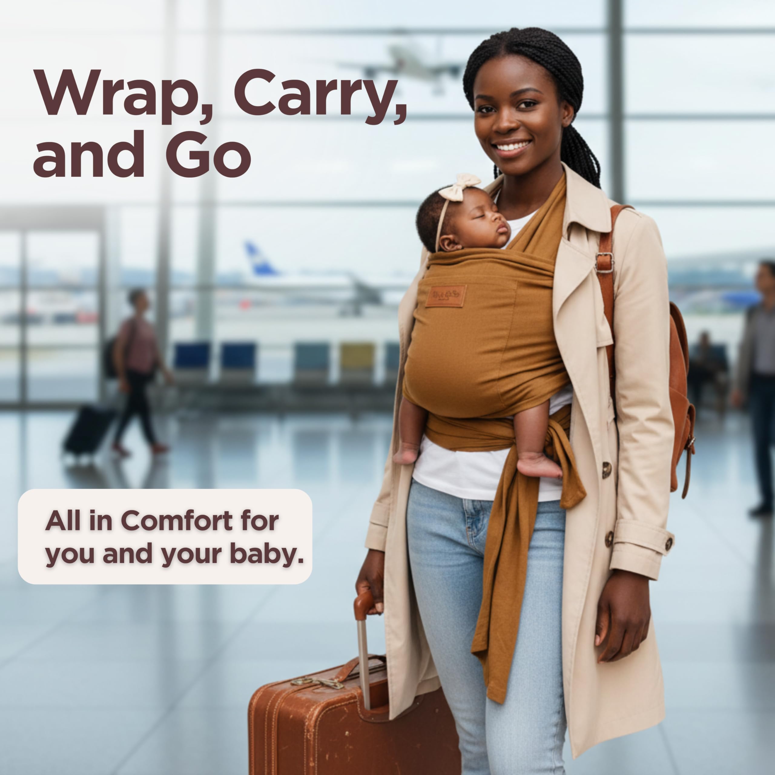 Max&So ergonomic comfort wrap supports long wear with reduced strain for caregivers