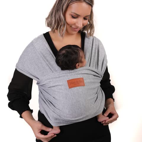 Max&So baby wrap machine washable for everyday maintenance and durability.