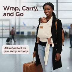 Max&So Baby Wraps offer luxurious cotton for breathable comfort.