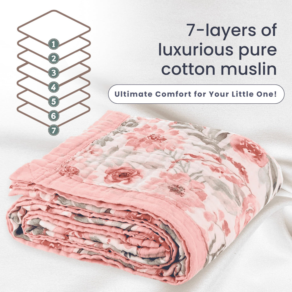 Max&So soft breathable muslin fabric ideal for warm days