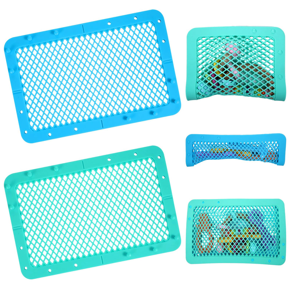 Maxcheck silicone dishwasher bag blue bottle keeps baby bottles secure during washing.