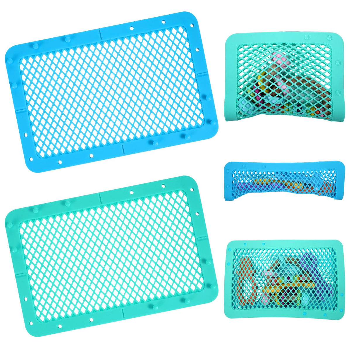 Maxcheck silicone dishwasher bag blue bottle keeps baby bottles secure during washing.