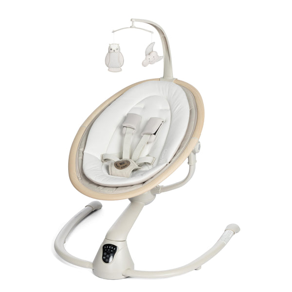 Maxi-Cosi Cassia Swing with 360-degree rotation for engaging infant play