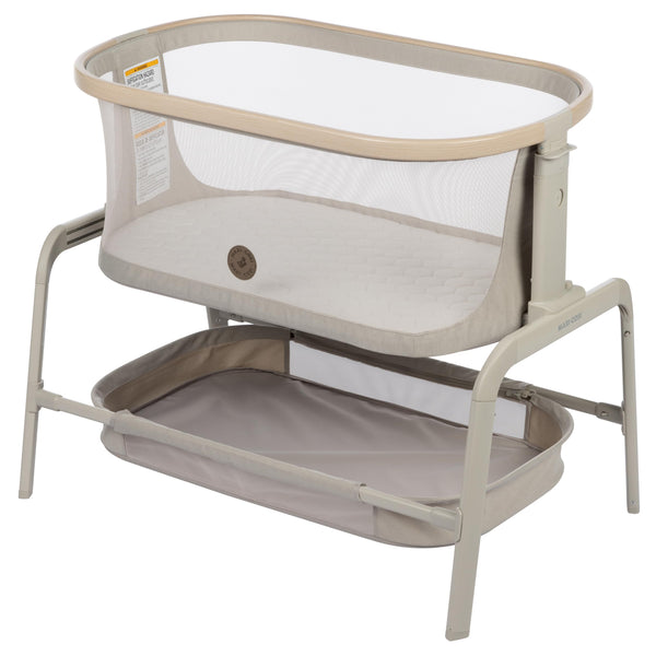 Maxi-Cosi Iora bedside bassinet assembly for easy near-bed setup