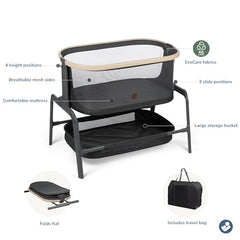 Maxi-Cosi Iora height-adjustable setup with four height options