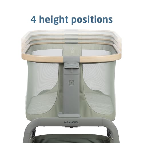 Maxi-Cosi Iora bassinet slide-positions adjusting to room layout