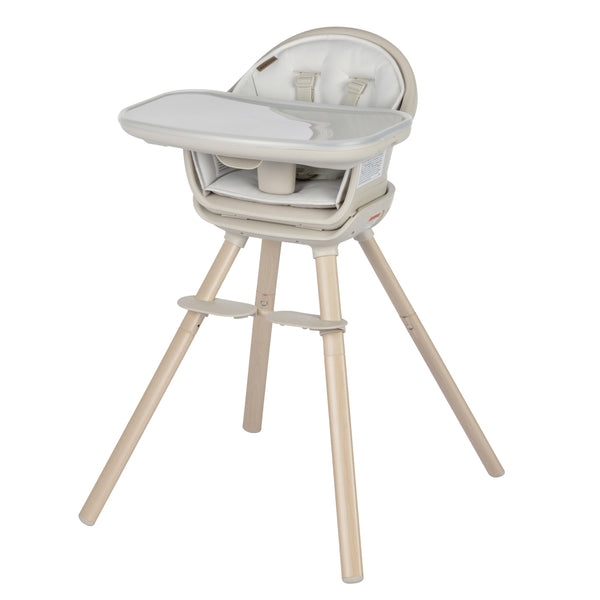 Maxi-Cosi Moa infant high chair in compact mode for small spaces