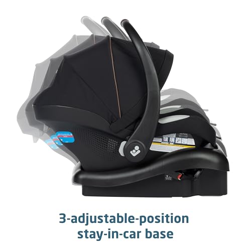 Maxi-Cosi Zelia Luxe ClimaFlow shell helps keep baby cool during travels.