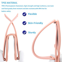 MAXJULI TPEE material close-up highlighting chew resistance and safety