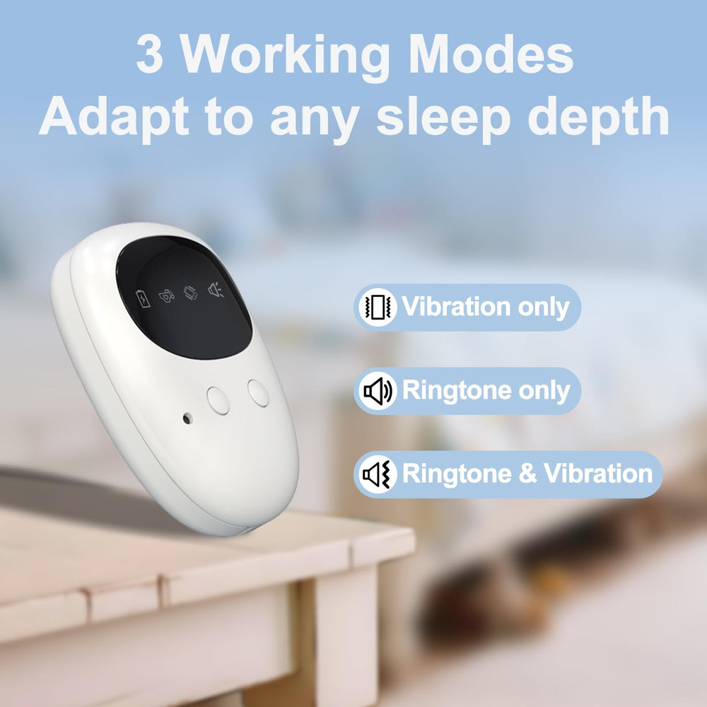 Three alert modes shown for adaptable bedtime training.