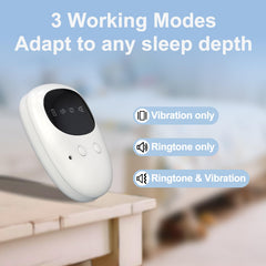 Three alert modes shown for adaptable bedtime training.