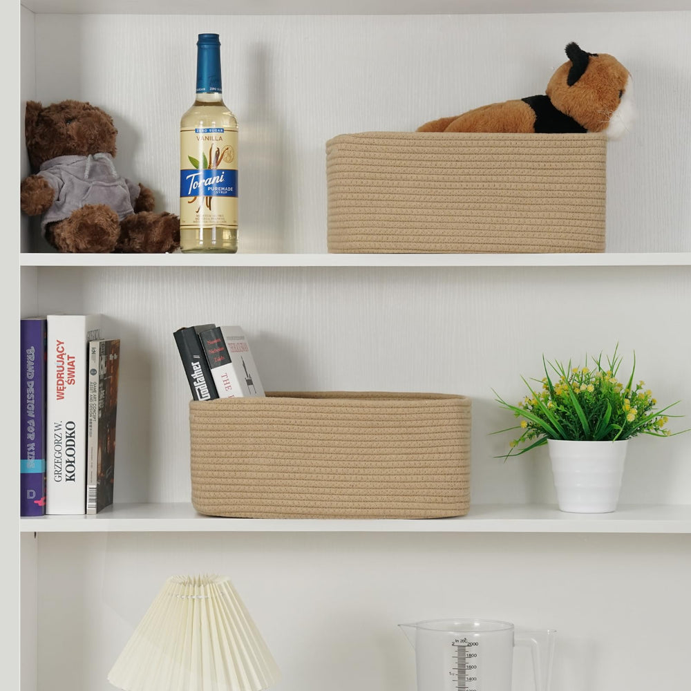 Maxuni closet-organizer-handles basket keeps clothing neatly arranged
