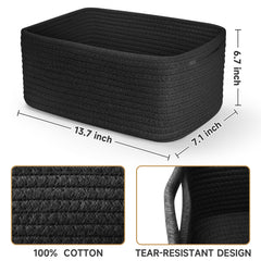 Maxuni cube decorative storage basket enhances room decor.