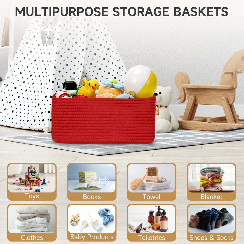 Maxuni nursery storage holds diapers, wipes, and toys within reach