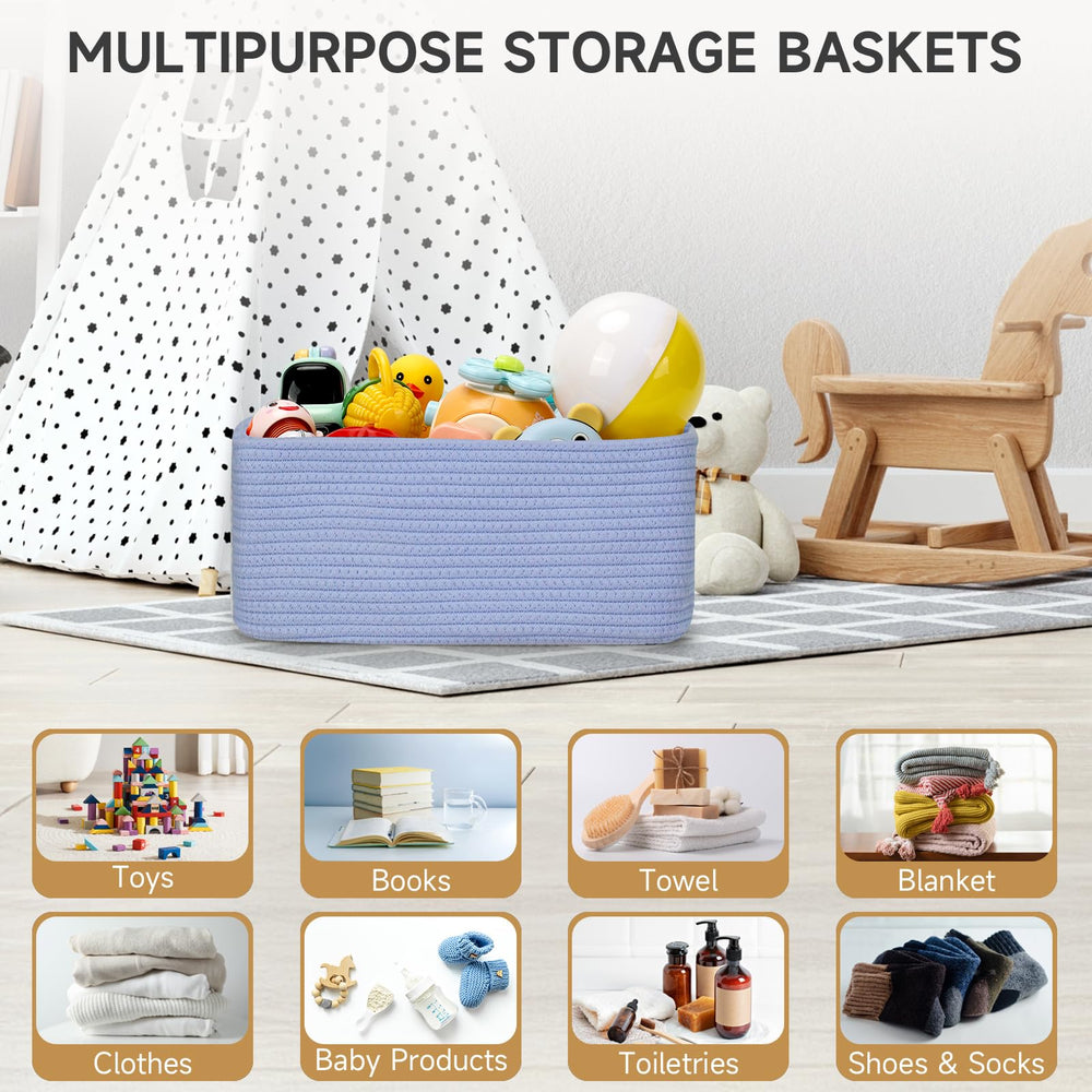 Maxuni rope baskets with handles offer versatile gift storage and quick gifting ideas.