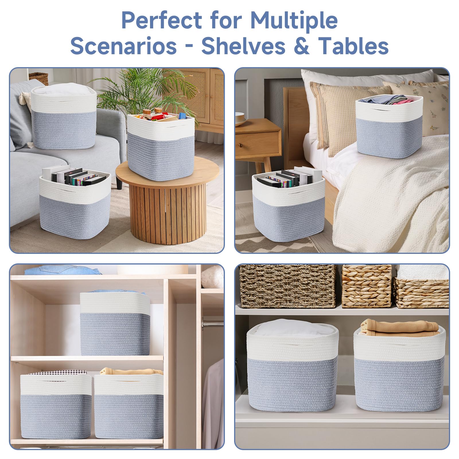 Maxuni organizers storing towels and toys for versatile use at home.