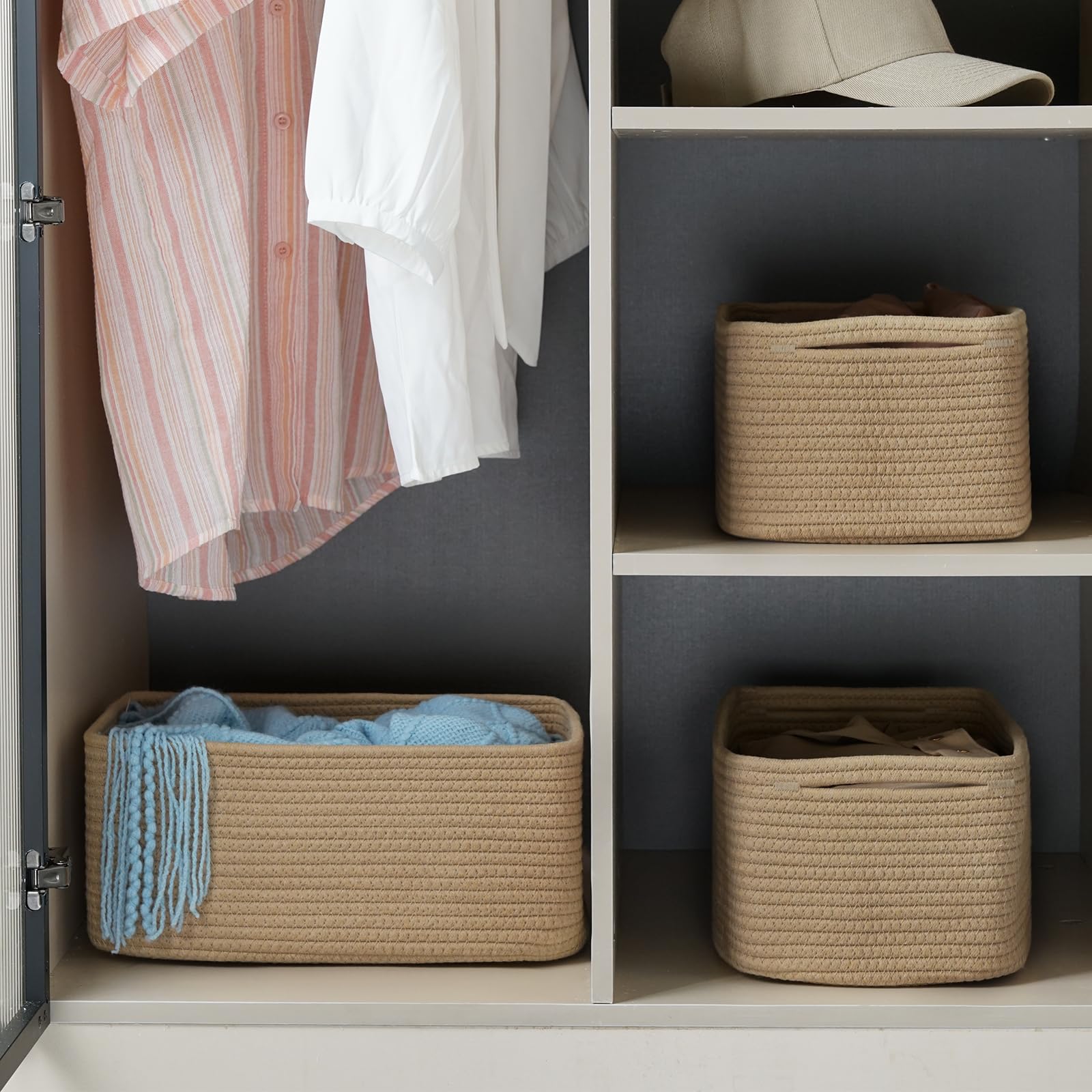 Maxuni toy-storage basket keeps kids' playthings organized