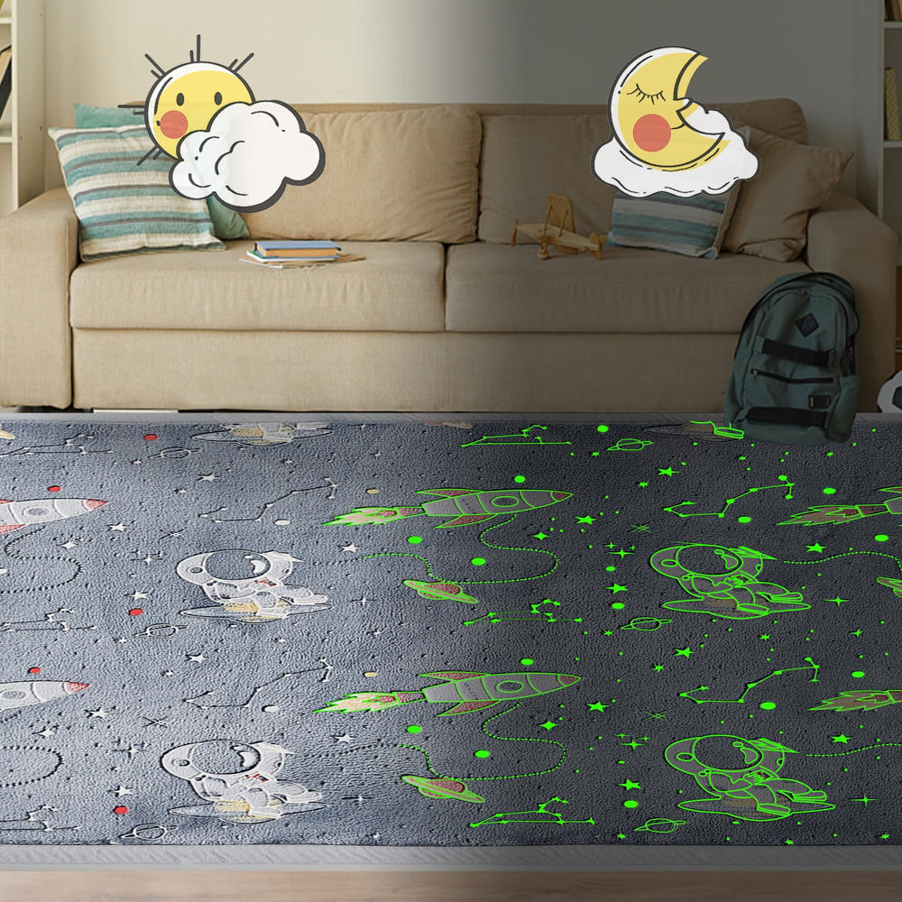 MAXYOYO Baby Play Mat in a nursery-ready arrangement.