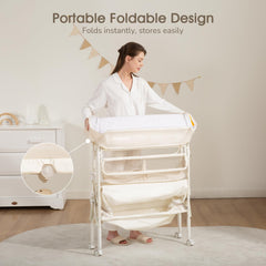 Maydolly waterproof PVC surface is quick to wipe clean after spills