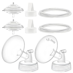 Maymom 15mm flange for Spectra pumps, comfortable fit with wide-mouth bottles.