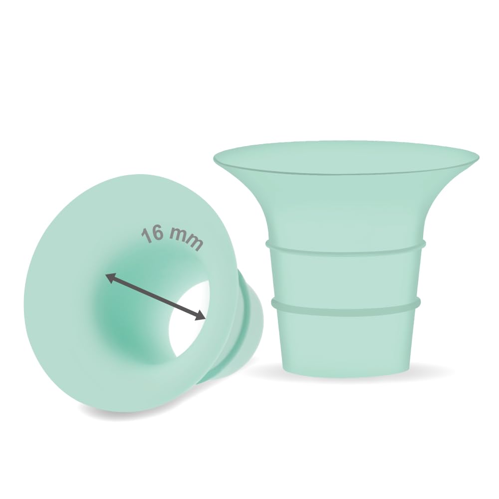 Maymom 16mm flange insert for Elvie 24mm cups improves seal