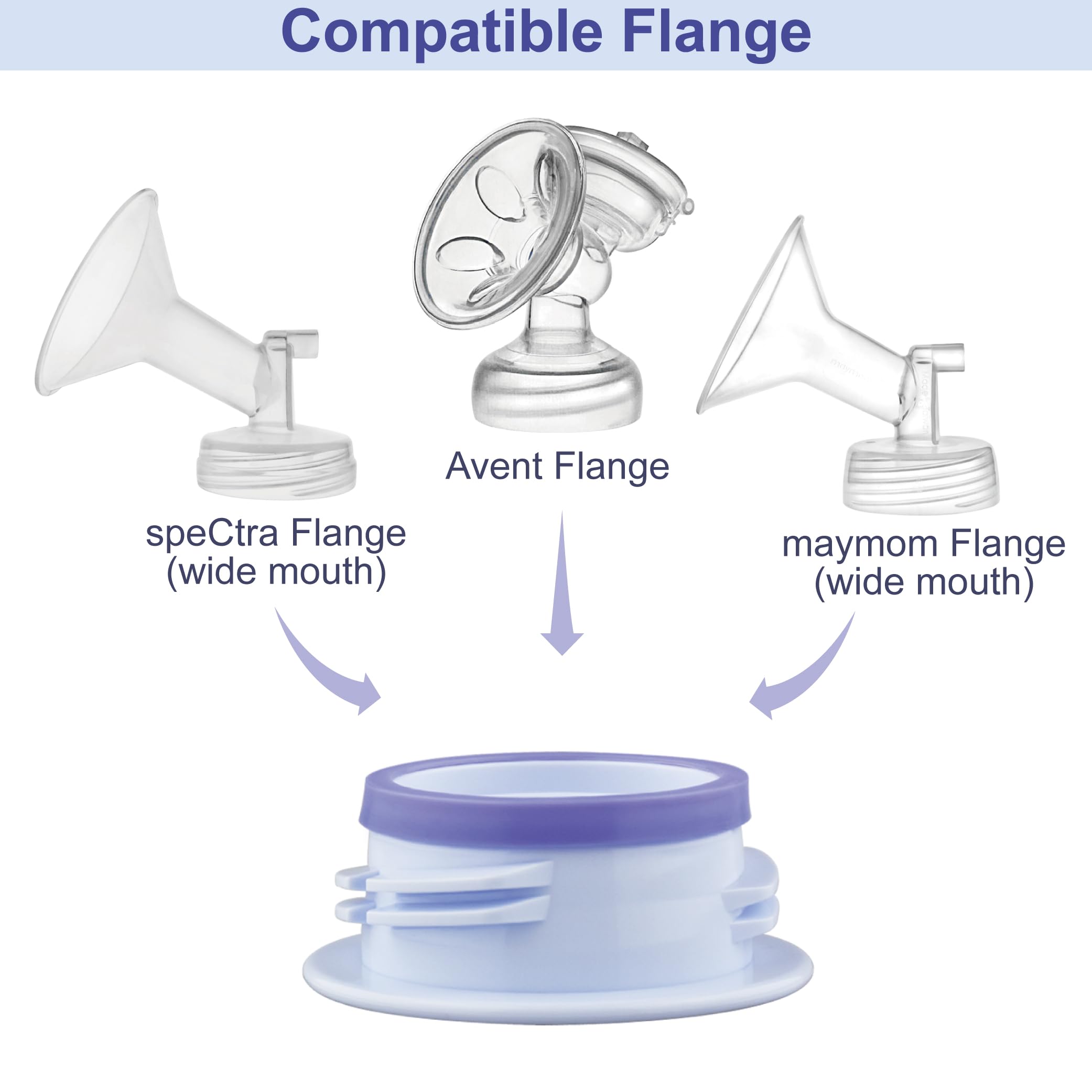 Anti-leak o-ring design helps prevent bottle detachment during pumping
