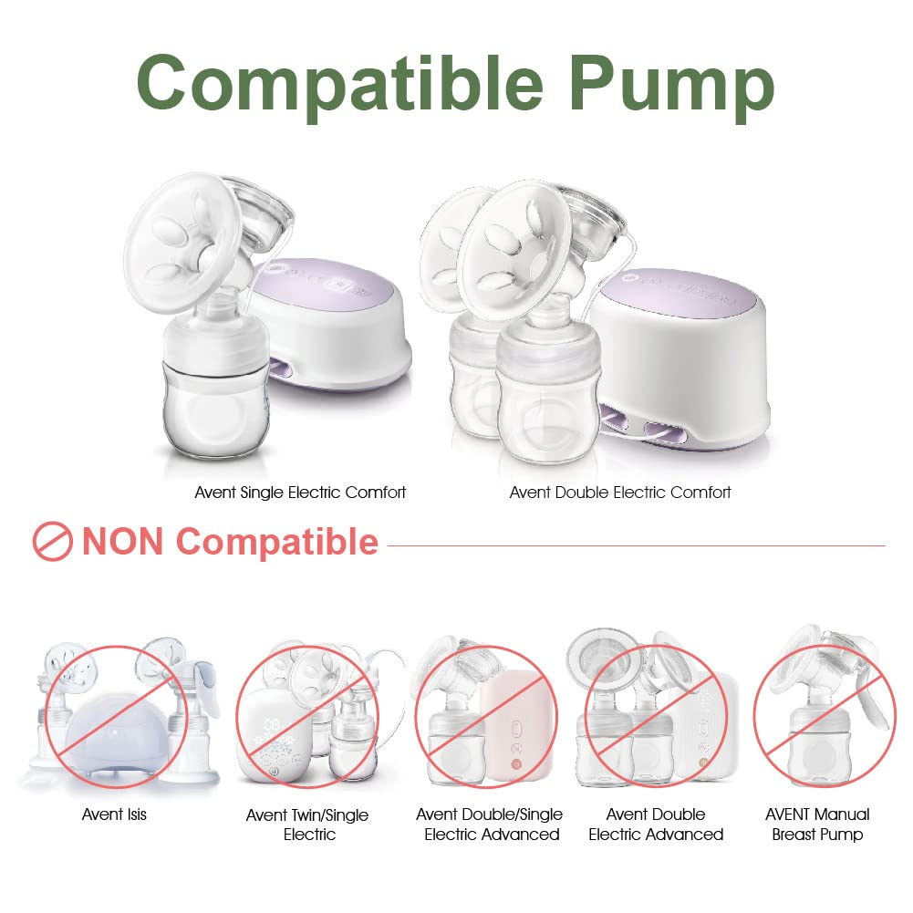 Maymom Avent duckbill valve close-up, helps recover suction on Avent pumps.