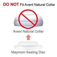 Maymom BPA- and DEHP-free silicone disc for safe bottle components.