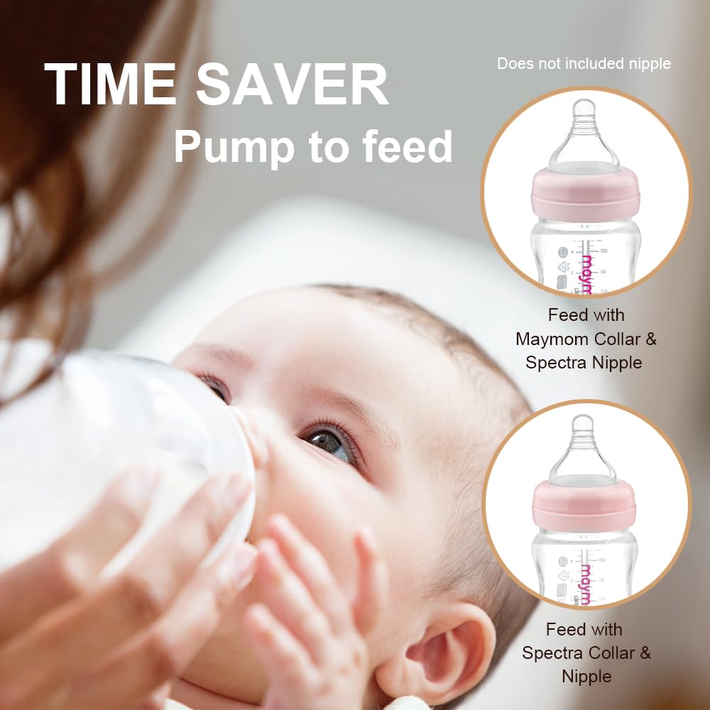 Maymom BPA-free bottle materials ensure safe reuse and cleaning.