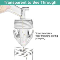 Maymom BPA-free PP with stainless steel spring provides durable, safe attachment