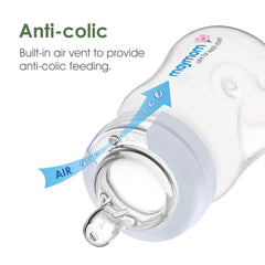 Maymom soft silicone BPA-free material offers flexible, safe feeding.