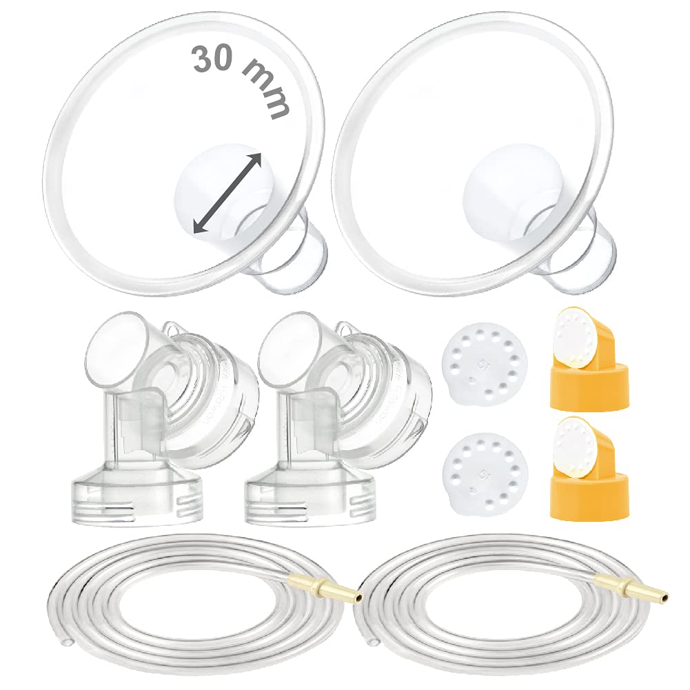 Maymom 30mm shield for comfortable flange fit during pumping sessions.