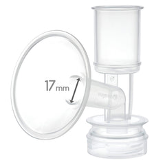 Maymom 17mm breast shield XS fits Ameda pumps for comfort