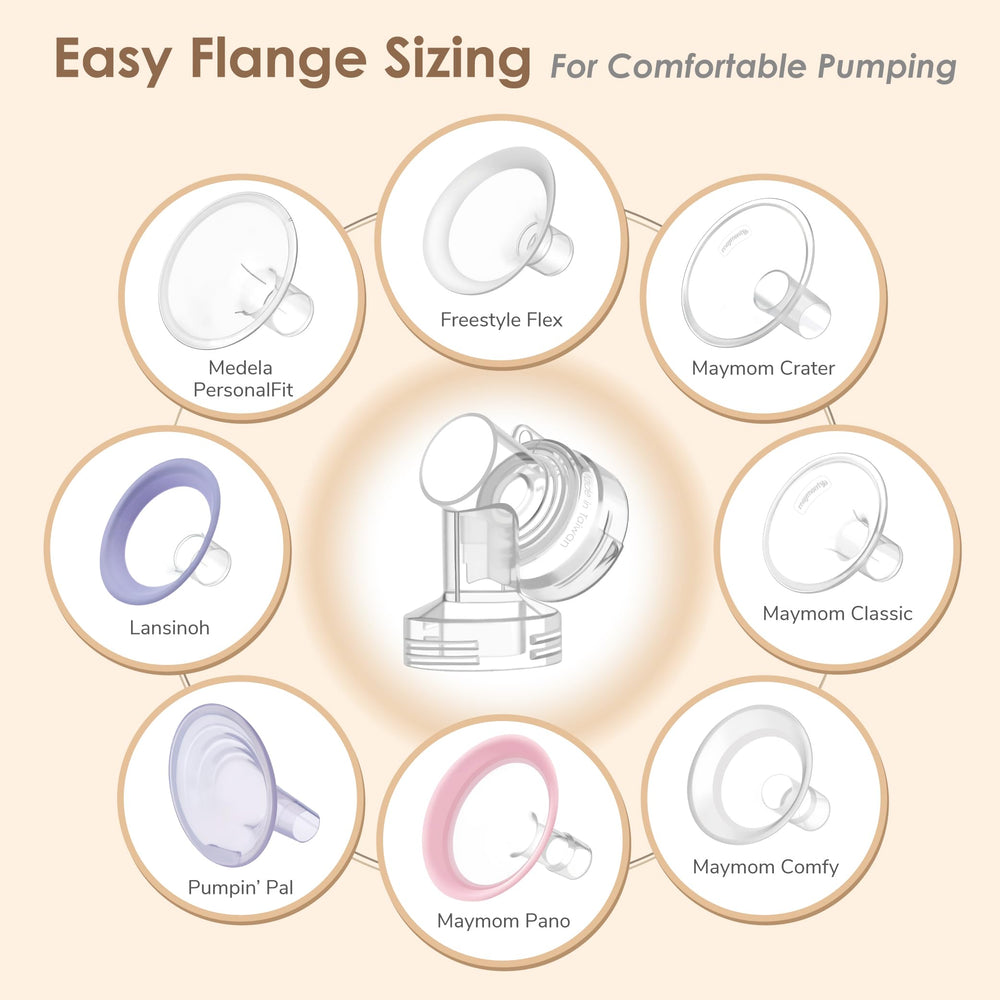 Maymom diaphragms support consistent suction pressure during expression