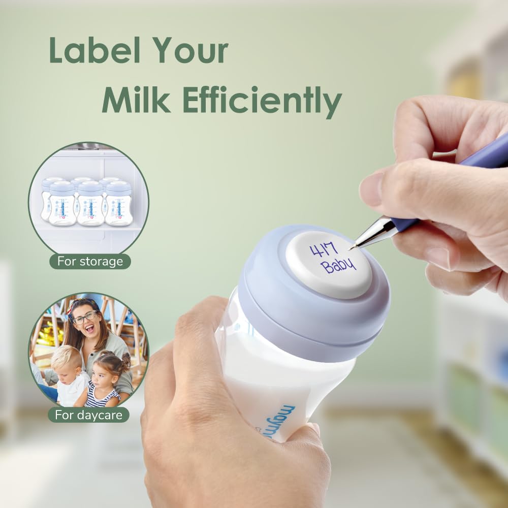 Maymom bottles allow direct pumping into bottles to reduce handling.