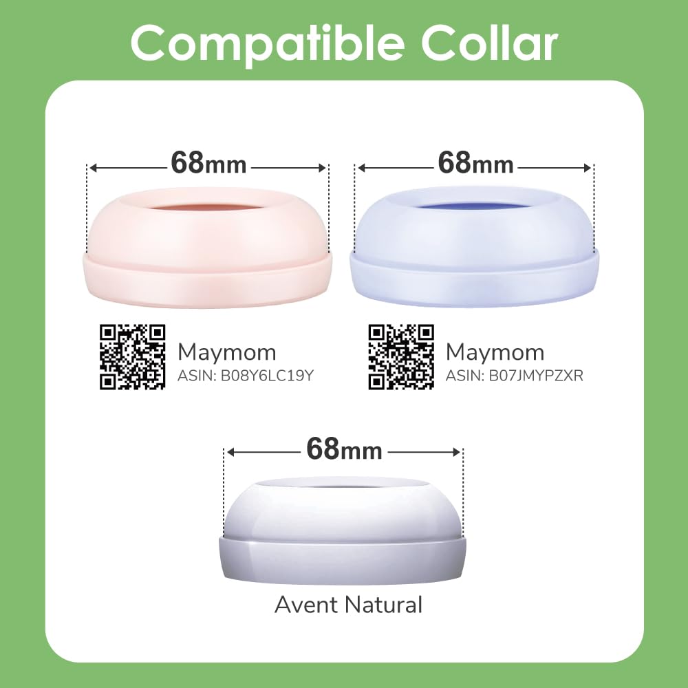 Maymom dome cap with measurement marks for reference