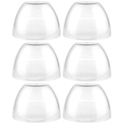 Maymom dome cap for Avent Natural screw ring—6-pack, compact packaging