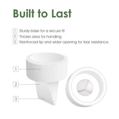 Maymom duckbill valves for Ameda Mya fit smoothly.